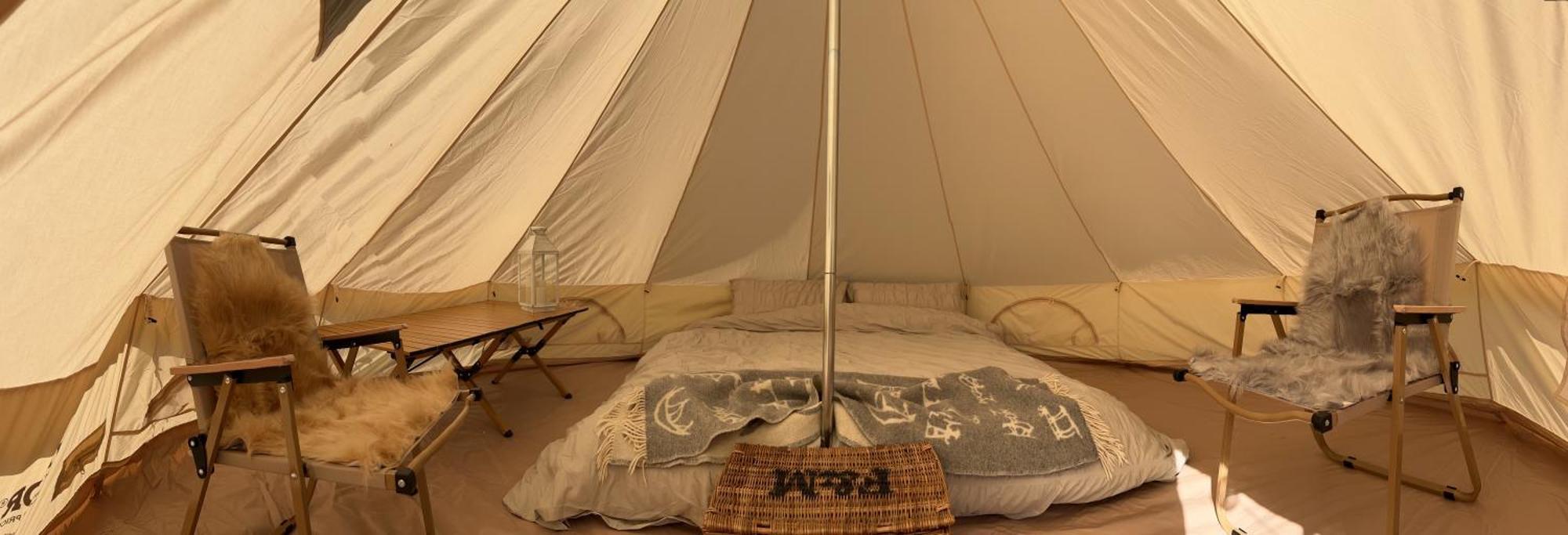 Bell Tent 4M And 7M Fossewold Cotswold Camping Moreton-in-Marsh Eksteriør bilde